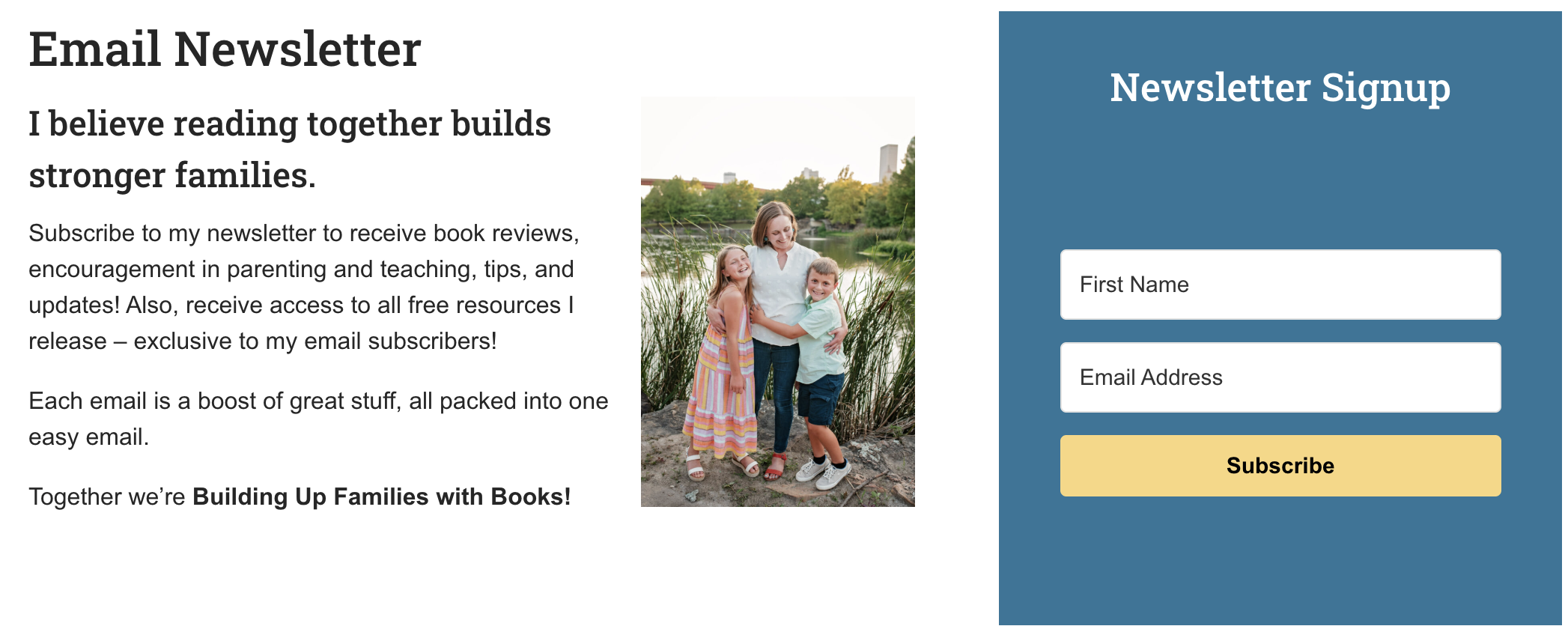 Mailing lists make a big impact on connecting non-profit websites with their community.